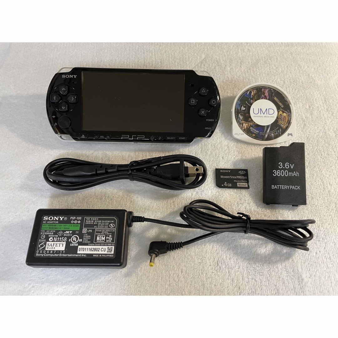 PlayStation Portable - ☆良品☆ PSP-3000 ピアノブラックの通販 by