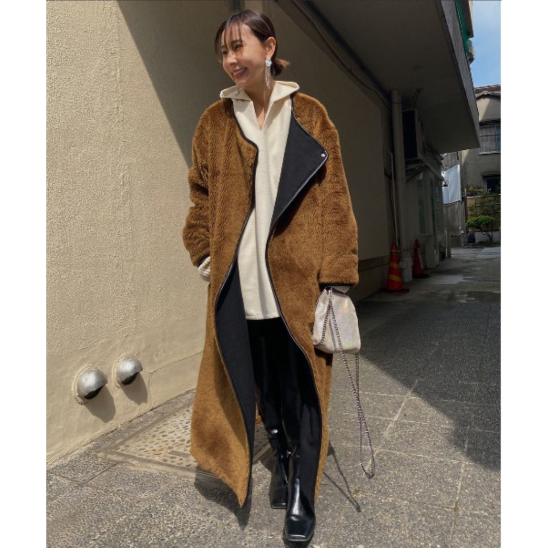 AMERI アメリ⭐︎ MILITARY LAYERED BOA COAT