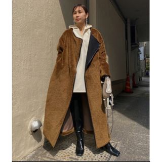 アメリヴィンテージ(Ameri VINTAGE)のAMERI アメリ⭐︎ MILITARY LAYERED BOA COAT(ロングコート)