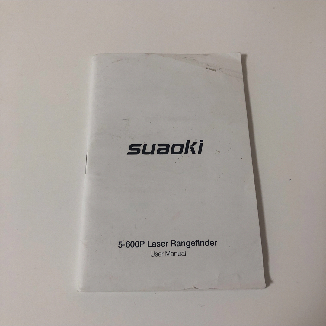 レーザー測定器　説明書有り　新品電池付き　ゴルフ スポーツ/アウトドアのゴルフ(その他)の商品写真