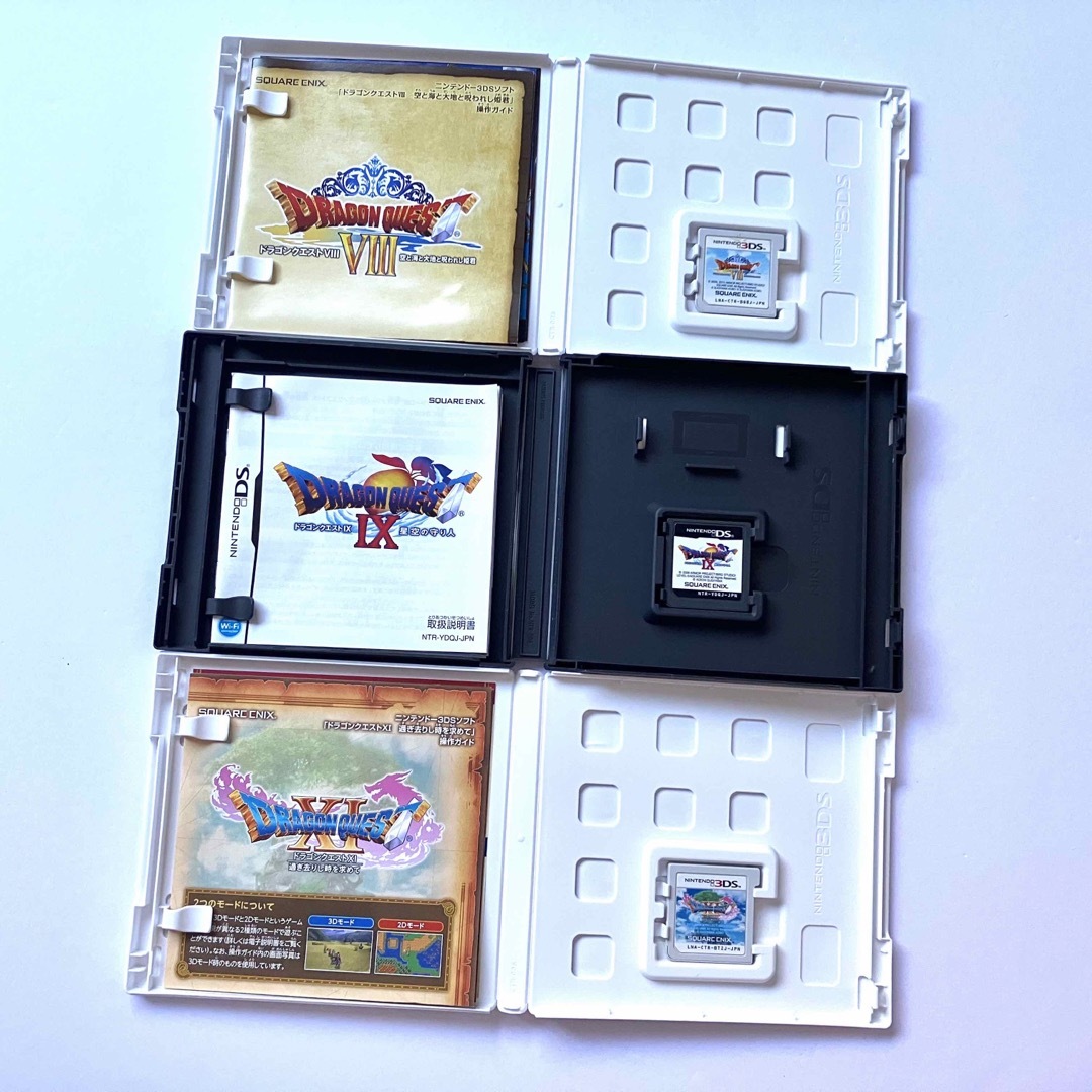 携帯用ゲームソフト3DS DS DQシリーズ 4 5 6 7 8 9 11 まとめ売り