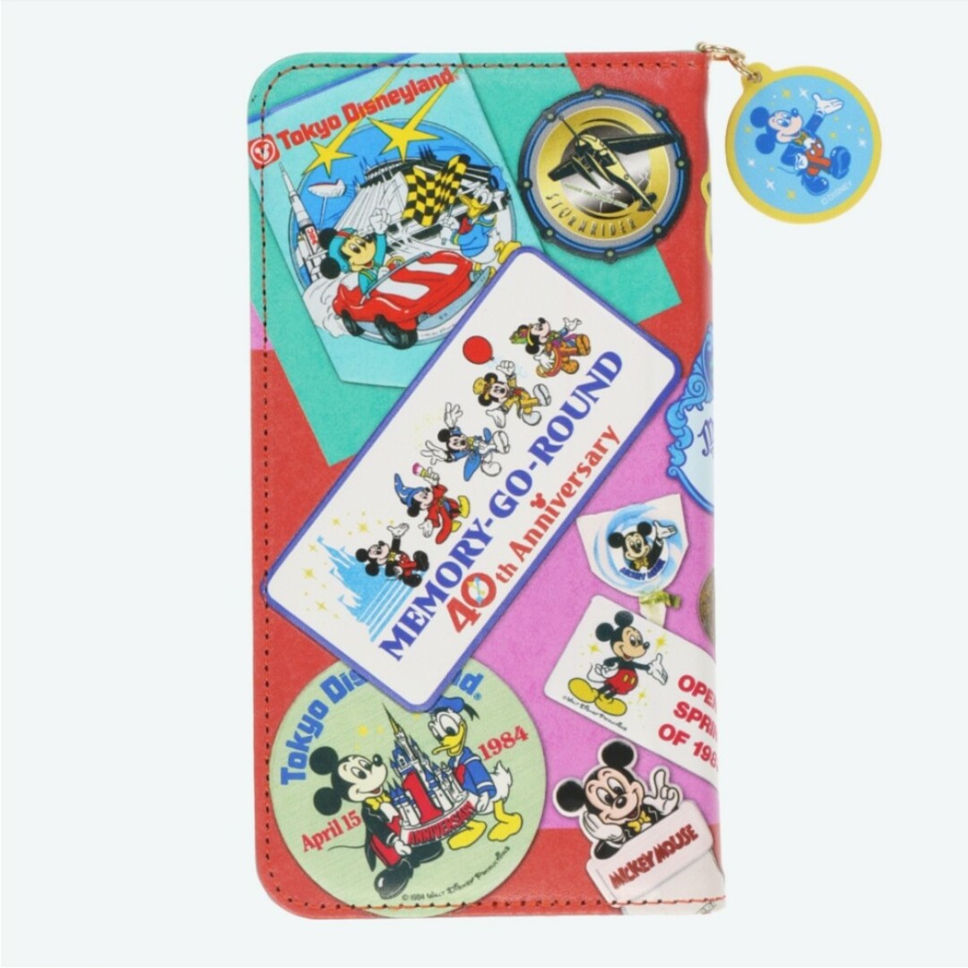 Disney(ディズニー)のディズニー★40周年★MEMORY-GO-ROUND★スマホケース スマホ/家電/カメラのスマホアクセサリー(モバイルケース/カバー)の商品写真