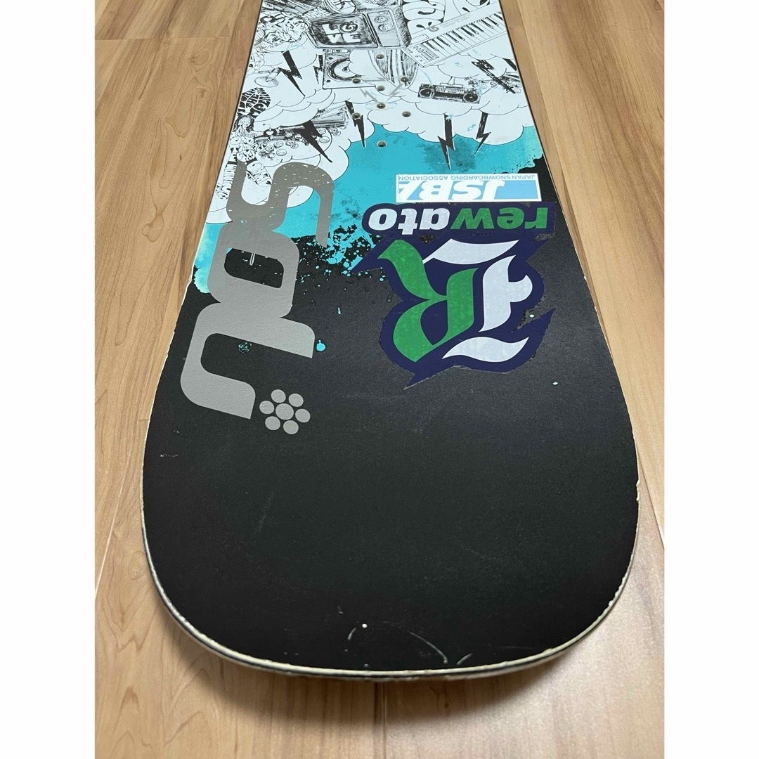 BURTON(バートン)のBURTON LOVE スノーボード 板 2008 152cm スポーツ/アウトドアのスノーボード(ボード)の商品写真