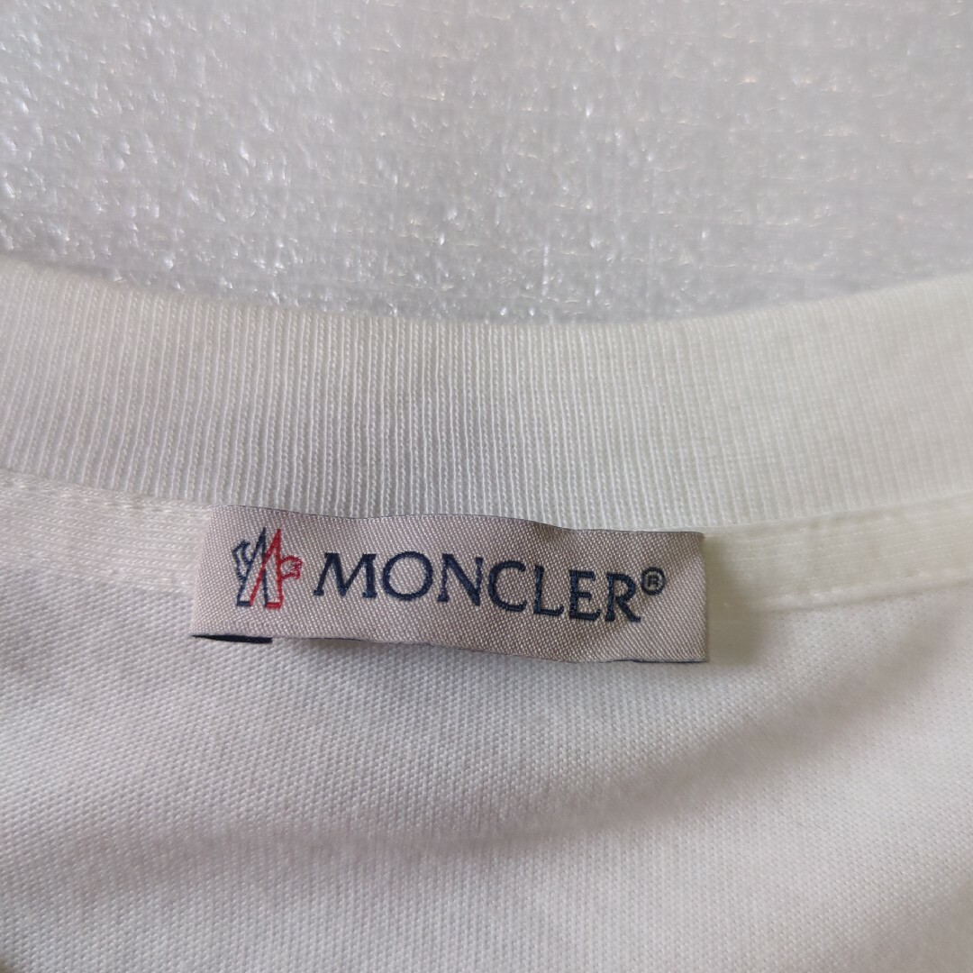 【新品タグ付】MONCLER モンクレール　ロゴプリント　Tシャツ　トップス　М 4