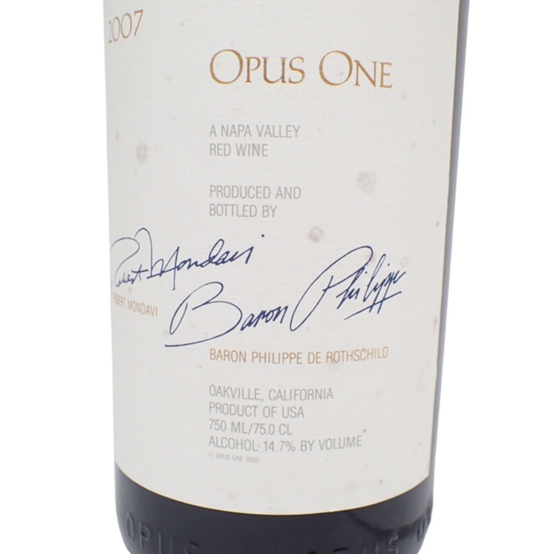 オーパスワン 2007 750ml 14％ OPUS ONE【P2】-