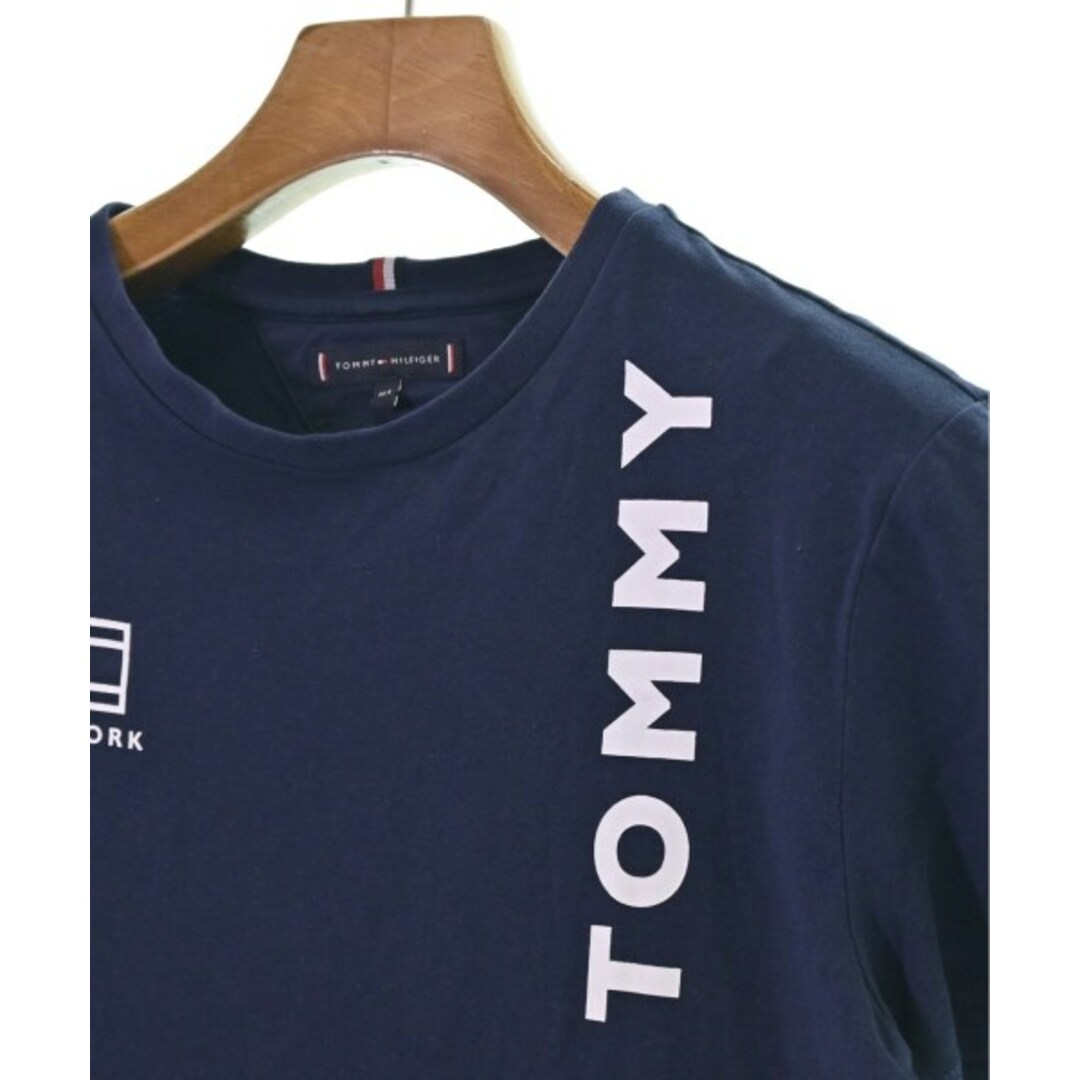 TOMMY HILFIGER Tシャツ・カットソー 164(S位) 紺 【古着】【中古】