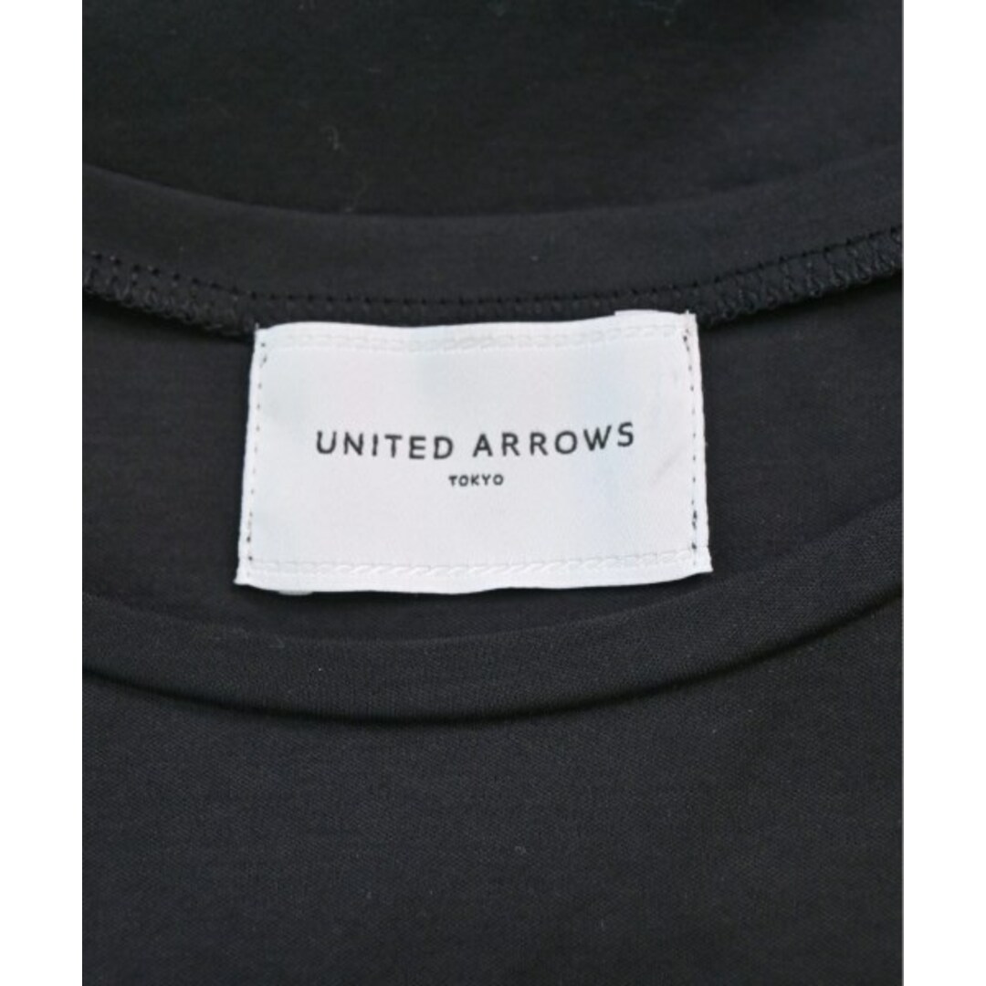 UNITED ARROWS(ユナイテッドアローズ)のUNITED ARROWS ユナイテッドアローズ Tシャツ・カットソー F 黒 【古着】【中古】 レディースのトップス(カットソー(半袖/袖なし))の商品写真