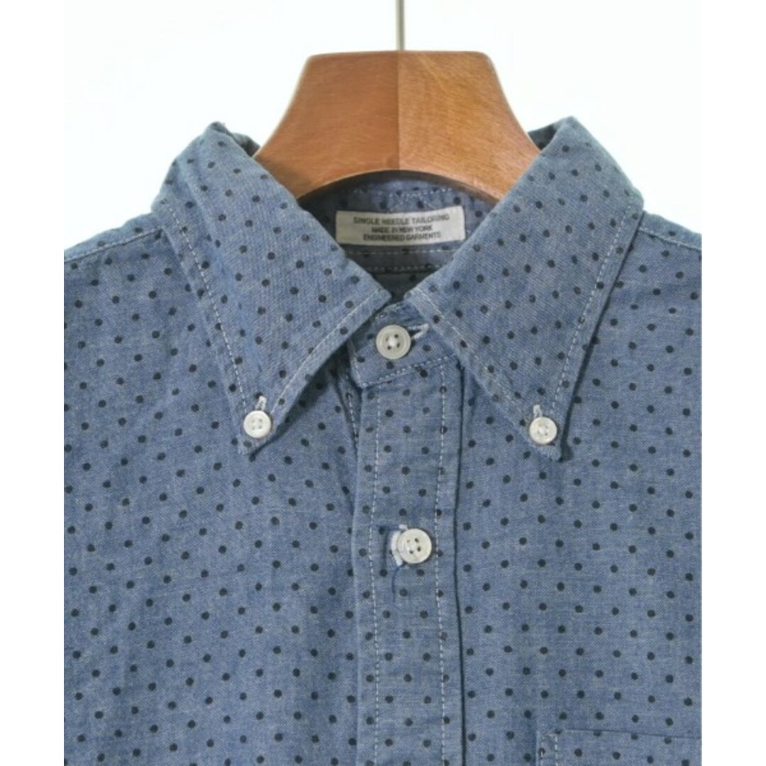 Engineered Garments(エンジニアードガーメンツ)のEngineered Garments カジュアルシャツ S 青系(ドット) 【古着】【中古】 メンズのトップス(シャツ)の商品写真