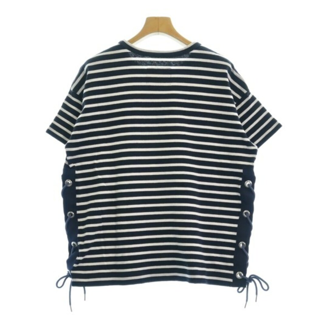 sacai luck - sacai luck Tシャツ・カットソー 4(XL位) 紺x白(ボーダー ...