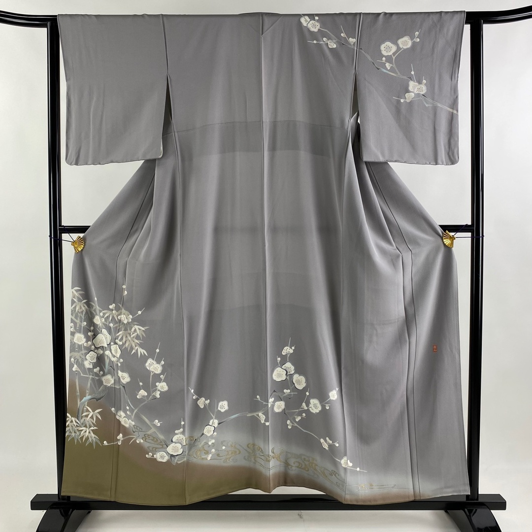 訪問着 身丈155.5cm 裄丈62cm 正絹 秀品