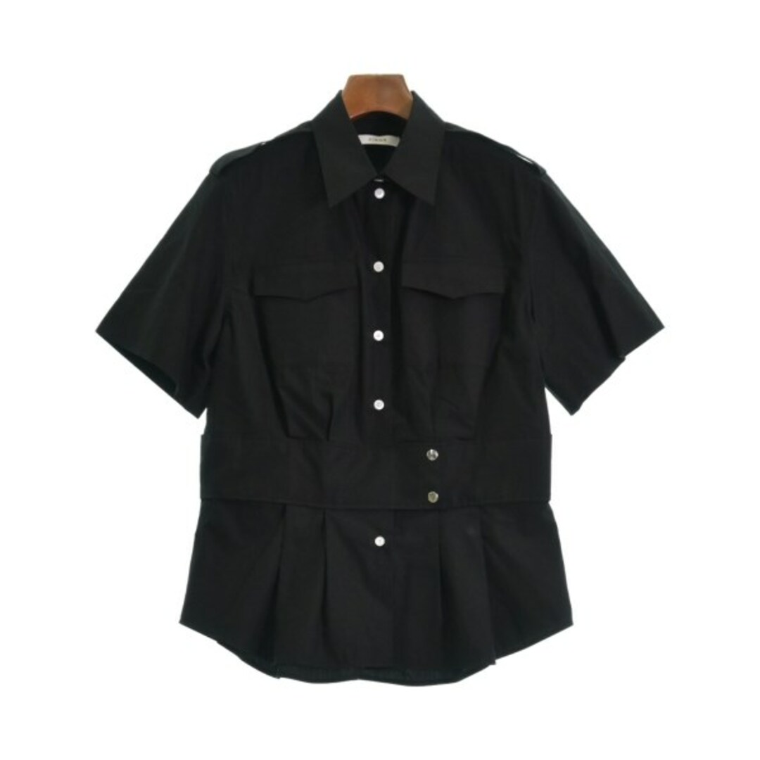 CINOH チノ カジュアルシャツ 40(M位) 黒系