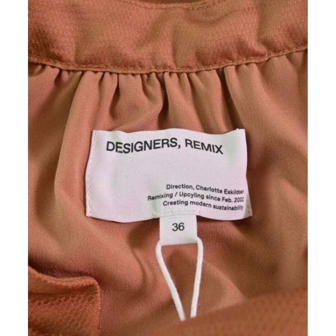 9200円 REMIX DESIGNERS 【古着】 36(S位) ワンピース 茶系