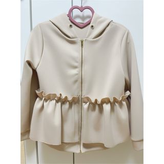 ザラ(ZARA)のフリルパーカー(パーカー)