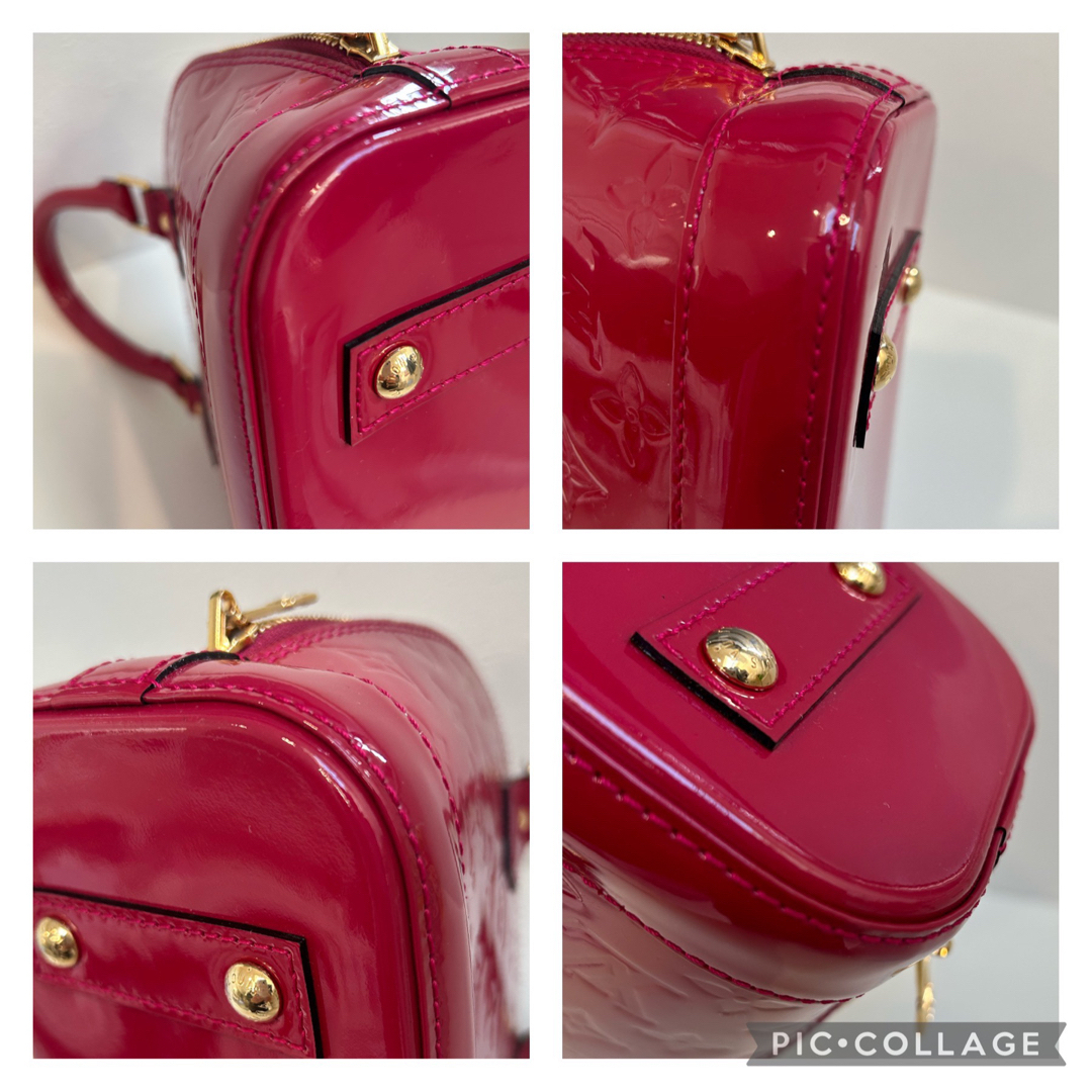 LOUIS VUITTON /アルマBB 2WAY/ヴェルニマゼンタ