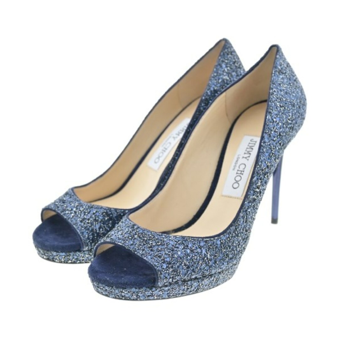 JIMMY CHOO パンプス EU37 1/2(24cm位)ハイヒール/パンプス