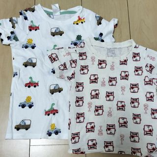 エイチアンドエム(H&M)のエイチアンドエム　Tシャツ2枚セット(Tシャツ/カットソー)