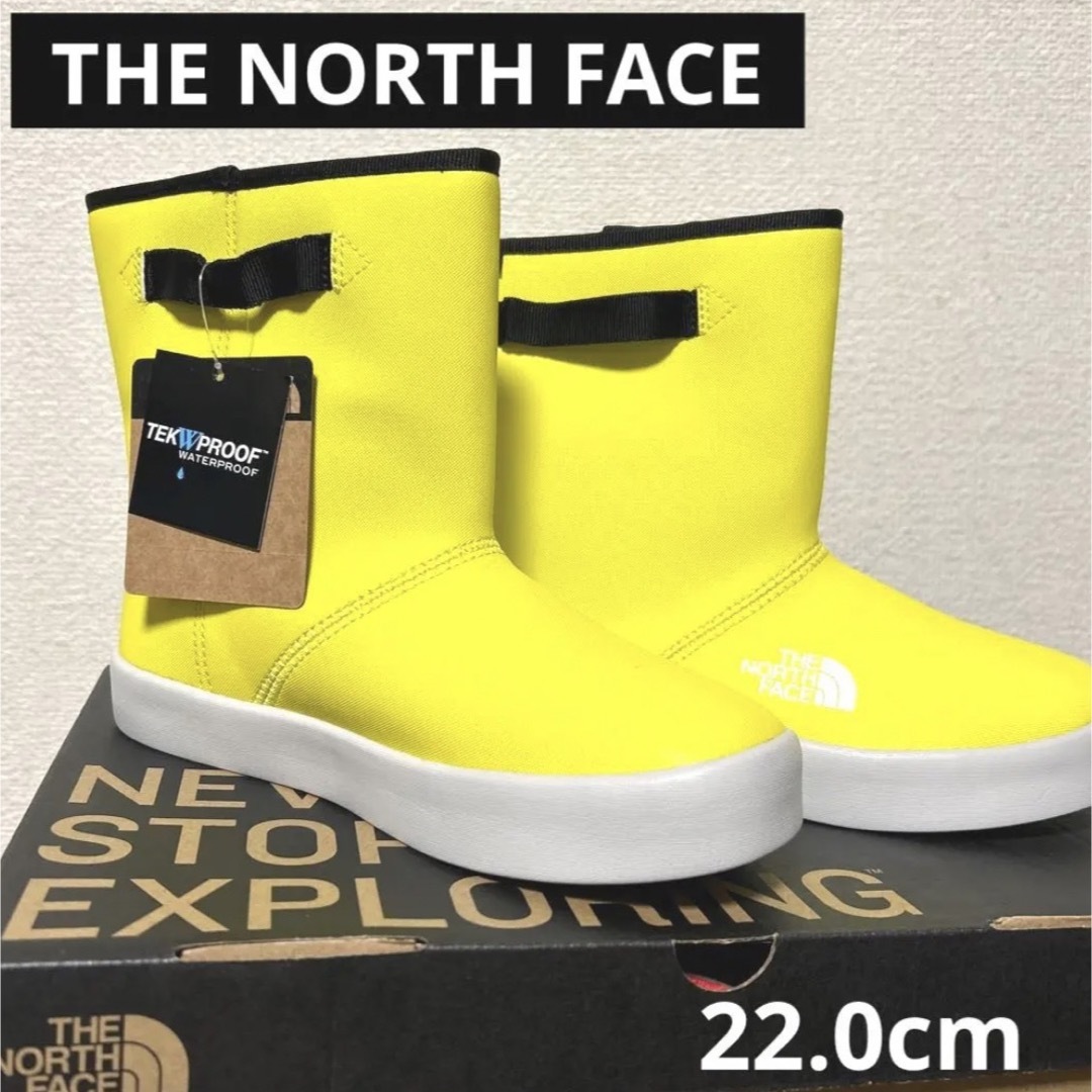 THE NORTH FACE(ザノースフェイス)の【新品】ノースフェイス THE NORTH FACE キッズ レインブーツ  キッズ/ベビー/マタニティのキッズ靴/シューズ(15cm~)(長靴/レインシューズ)の商品写真