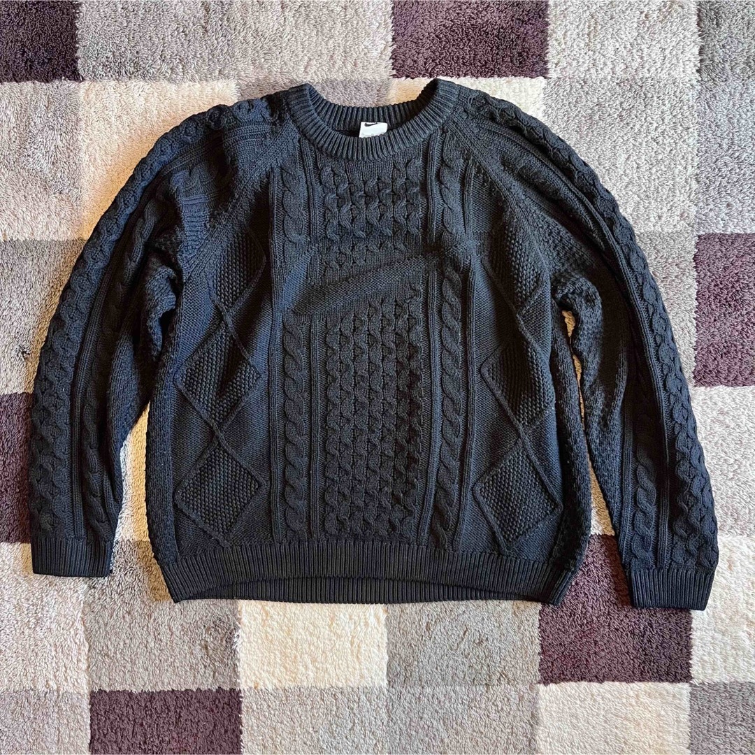 NIKE(ナイキ)のNIKE AS M NL CABLE KNIT SWEATER LS XL メンズのトップス(ニット/セーター)の商品写真