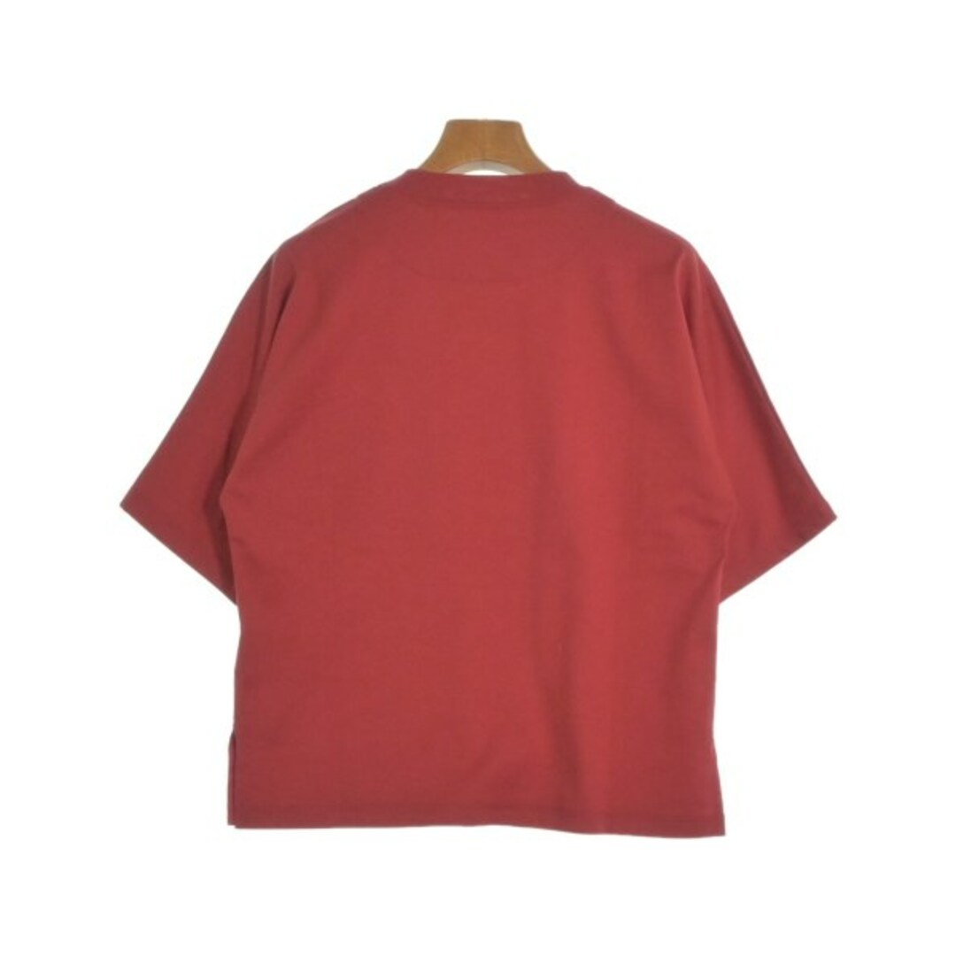 Hermes - HERMES エルメス Tシャツ・カットソー 34(XXS位) 赤 【古着