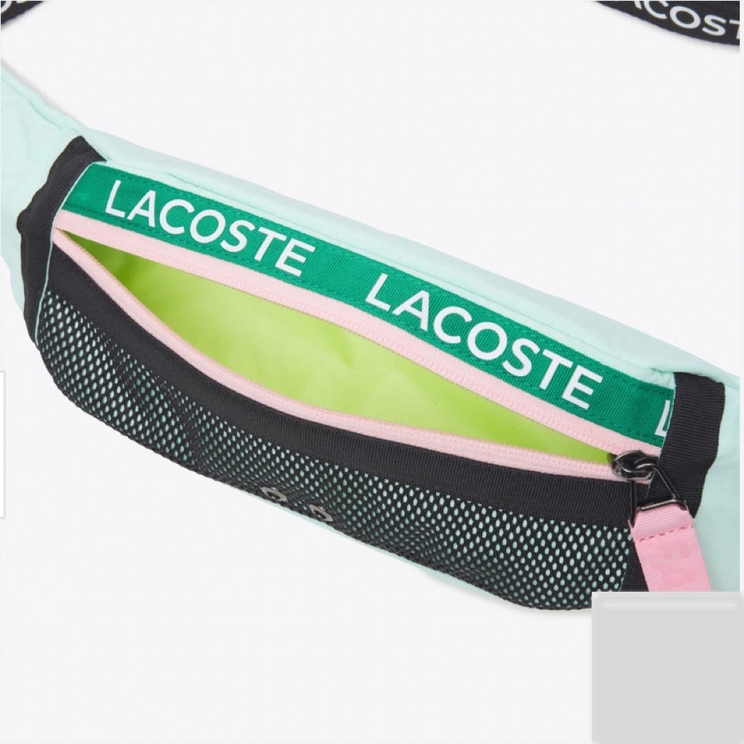 LACOSTE(ラコステ)の【新品未使用】ラコステ ウエストポーチ ホワイト エンタメ/ホビーのコレクション(その他)の商品写真