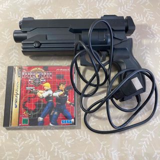 セガ(SEGA)の【動作確認済】バーチャコップとバーチャガンのセット(家庭用ゲームソフト)