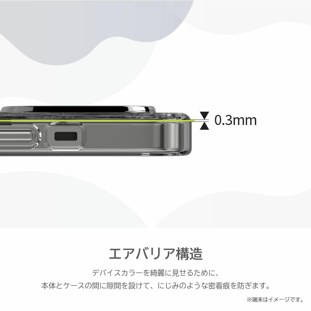 【色:フルール】【SwitchEasy】 iPhone15ProMax 対応 ケ 4