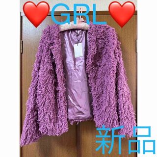 グレイル(GRL)の❤️GRL❤️グレイル❤️ジャケット❤️(ノーカラージャケット)