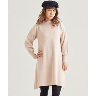 マジェスティックレゴン(MAJESTIC LEGON)のMAJESTIC LEGON ♡ ビジュー付Aラインワンピース(ミニワンピース)