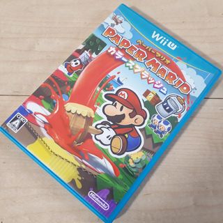 ウィーユー(Wii U)のWiiU ペーパーマリオ カラースプラッシュ ソフト ウィーユー 任天堂(家庭用ゲームソフト)