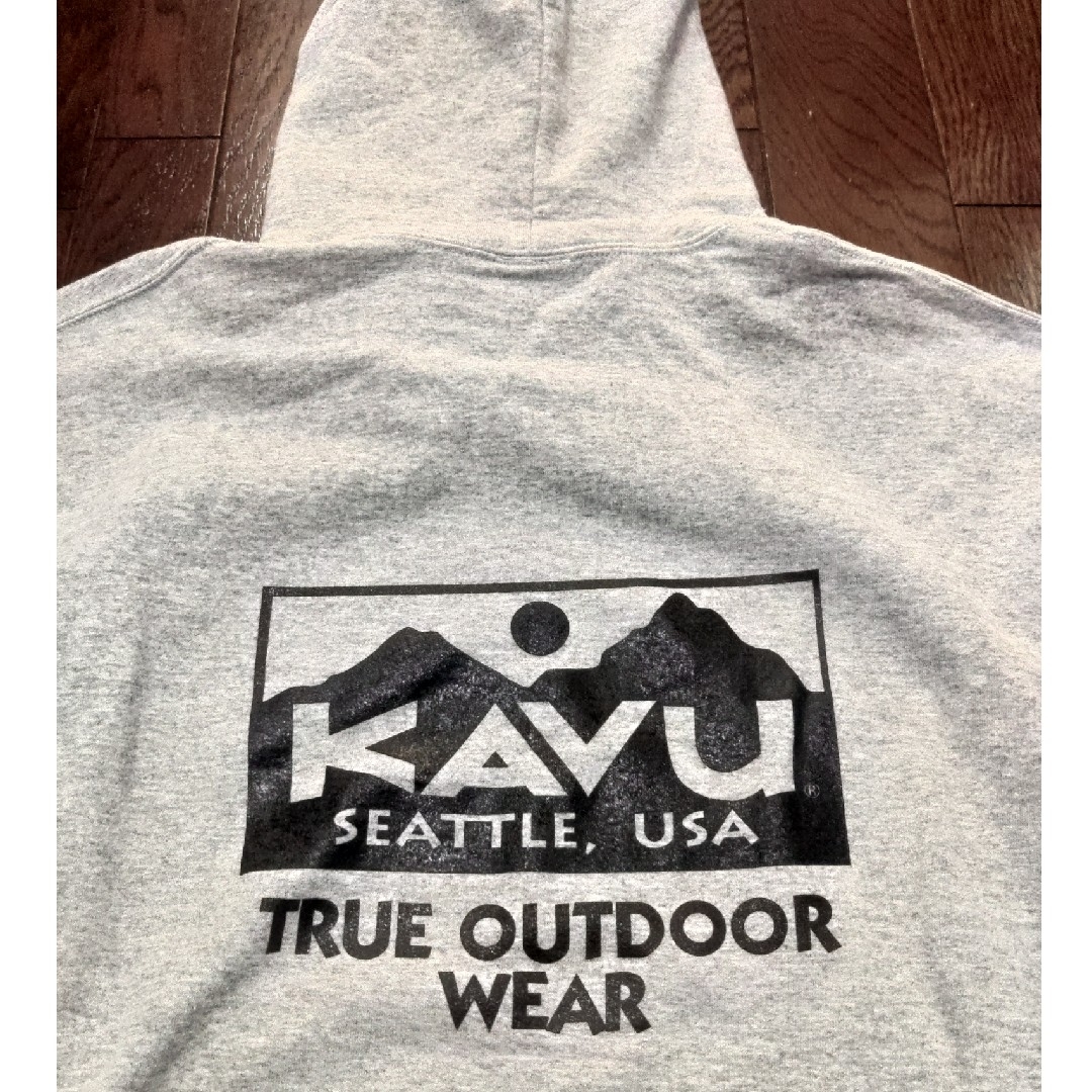 KAVU パーカー　L　グレー