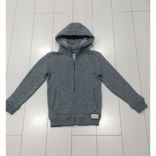 クイックシルバー(QUIKSILVER)のQUIKSILVER 子供 パーカー ジャケット フード 130 裏起毛 男の子(ジャケット/上着)