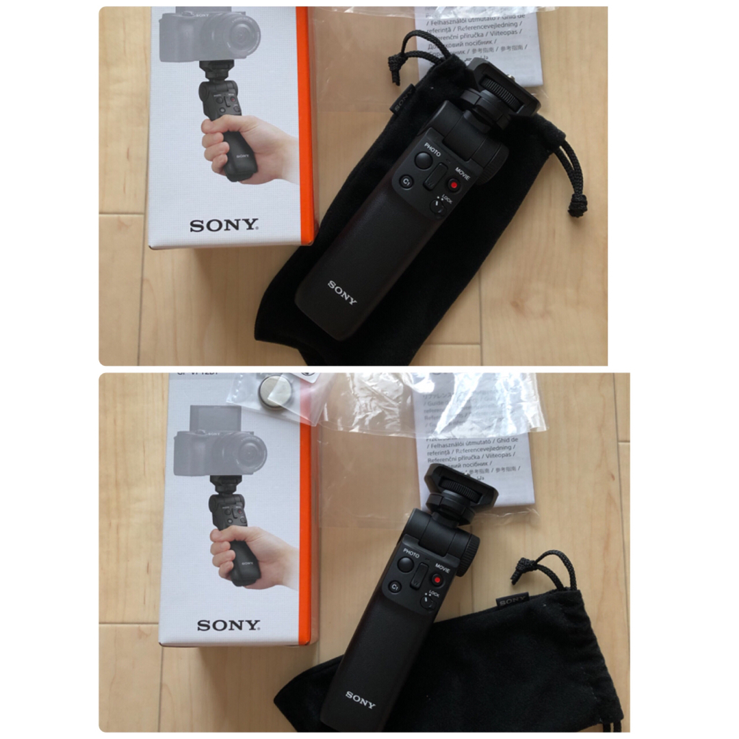 SONY(ソニー)のSONY VLOGCAM ZV-1＆GP-VPT2BTセット（オプション付） スマホ/家電/カメラのカメラ(コンパクトデジタルカメラ)の商品写真