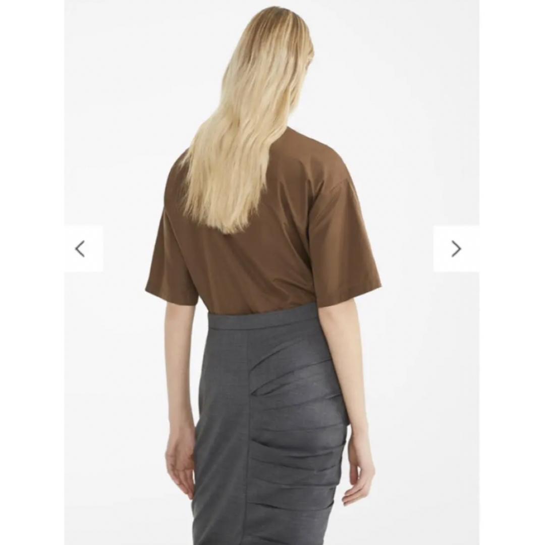 Max Mara(マックスマーラ)の新品タグ付き◆MAX MARA タフタTシャツ レディースのトップス(シャツ/ブラウス(半袖/袖なし))の商品写真