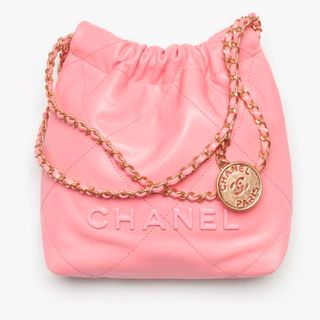 シャネル(CHANEL)のCHANELシャネル23K シャネル22ミニCHANEL22ミニ新品ピンク(ショルダーバッグ)