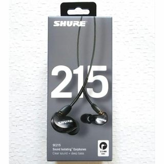 【新品未開封】SE215-K-Aトランスルーセント SHURE 高遮音性イヤホン