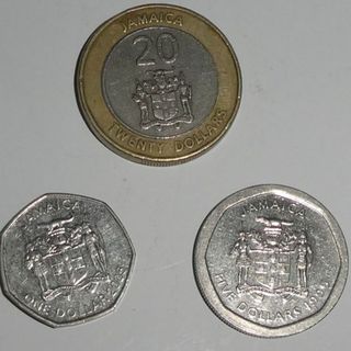 ジャマイカ　コイン3枚セット　Jamaica 3　coins(貨幣)