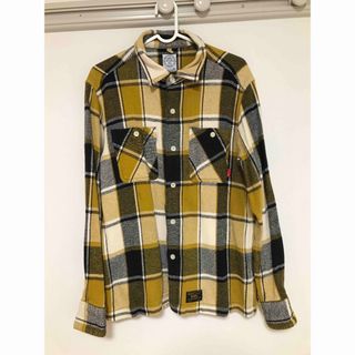 W)taps - WTAPS union 長袖 チェックシャツの通販 by シャンシャン's