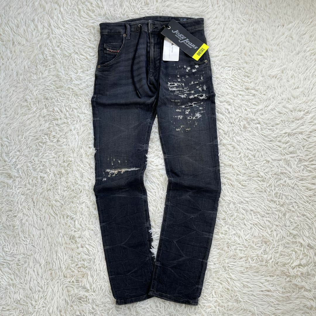 DIESEL joggjeans ディーゼルジョグジーンズ クラッシュリペア加工