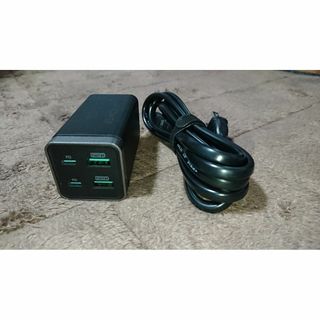 ラブパワー(RAVPower)のRAVPOWER RP-PC136 ブラック 65W4ポートPD充電器 (バッテリー/充電器)