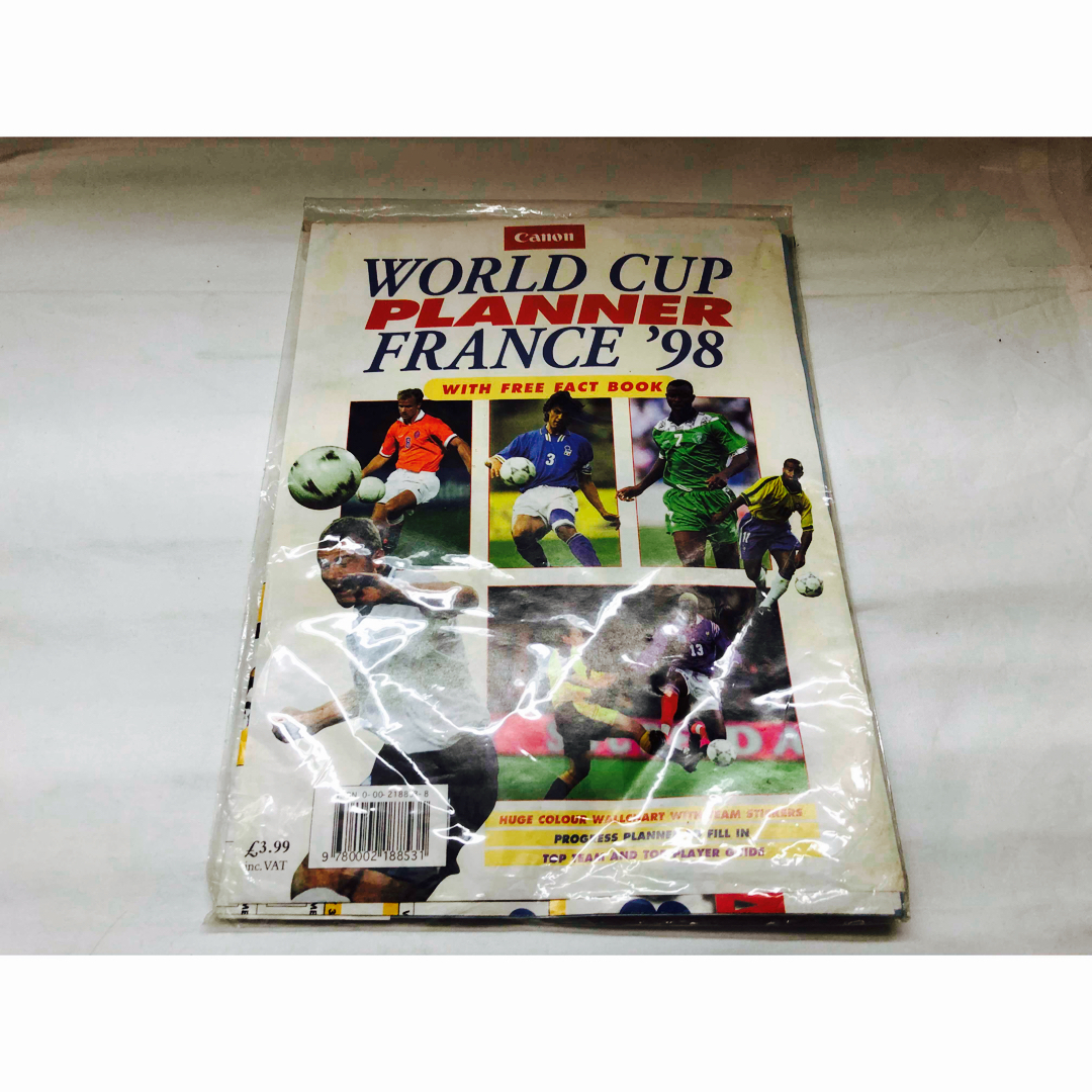 FIFA公認　1998 サッカーフランスWC パンフレット