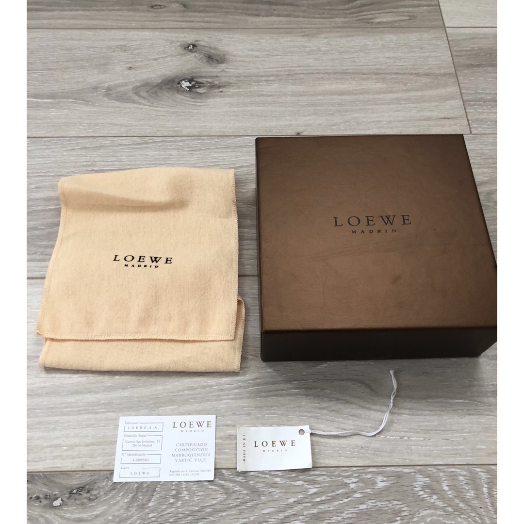 LOEWE(ロエベ)のLOEWE ロエベ　ベルト　ブラウン　本革 メンズのファッション小物(ベルト)の商品写真