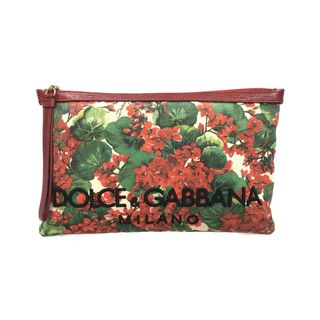 値下　新品　DOLCE&GABBANA ドルガバ　ピンク　サテン　クラッチバッグ