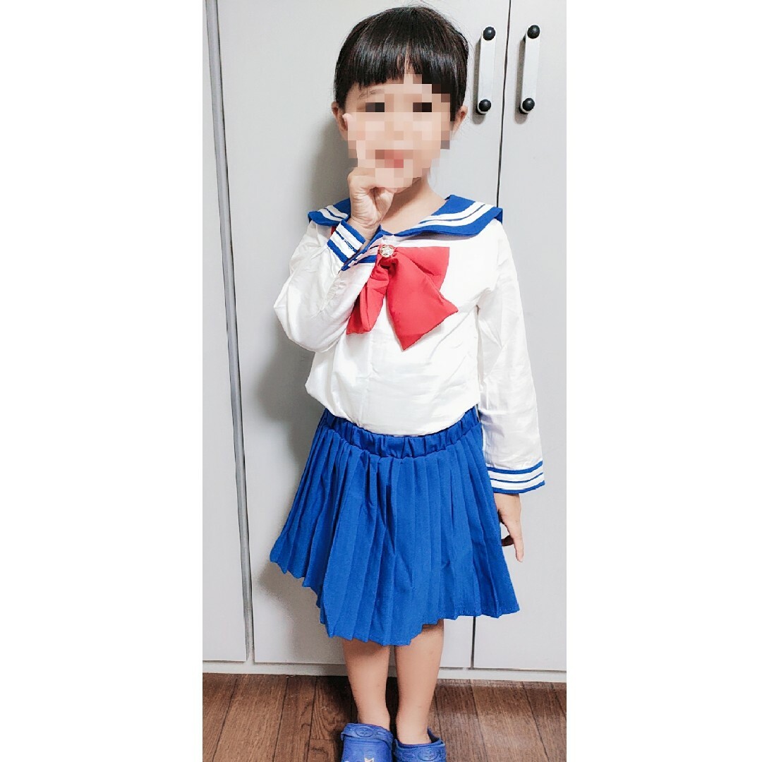 子供 女の子 コスプレ コスチューム セーラー服 セーラームーン110 エンタメ/ホビーの同人誌(コスプレ)の商品写真