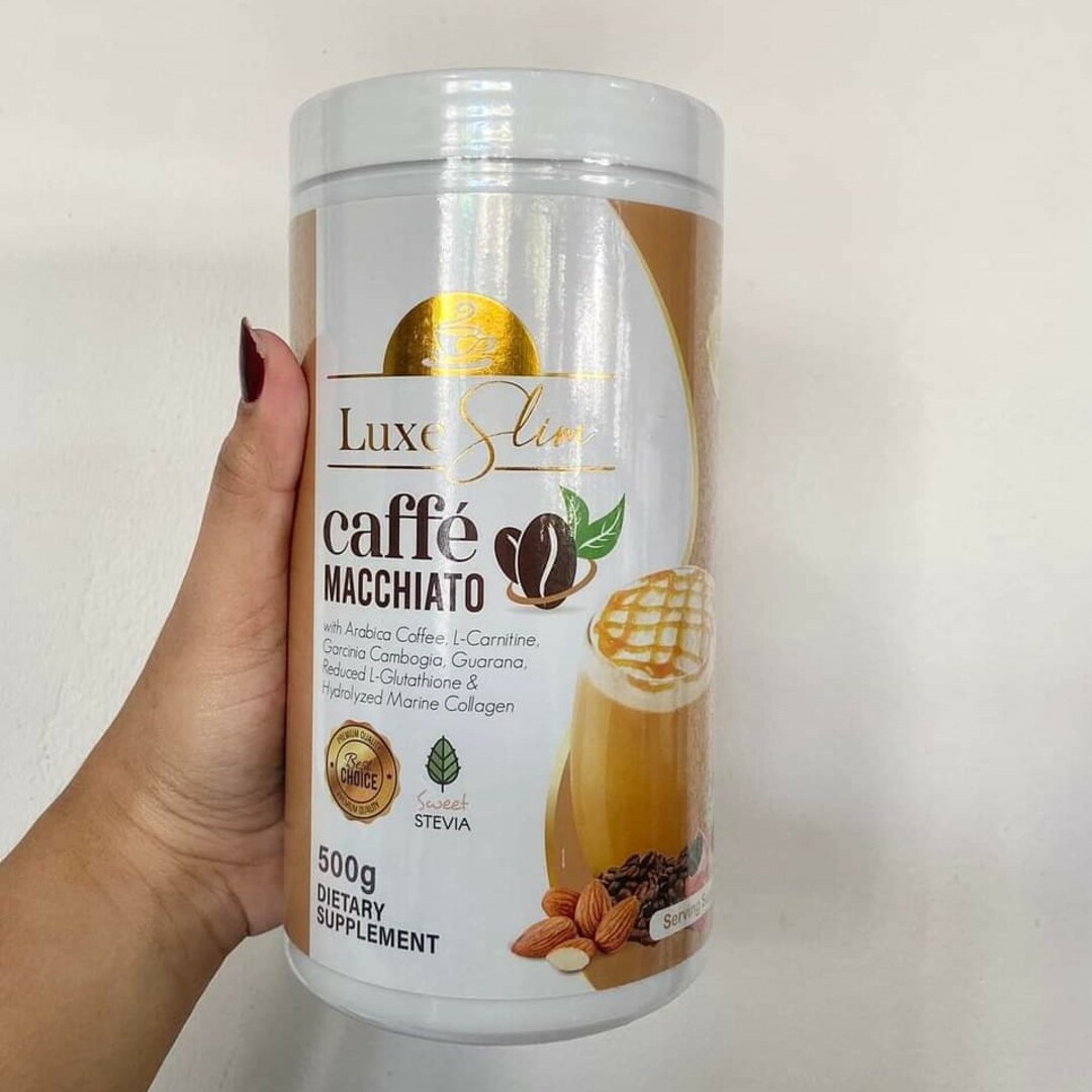 Luxeslim coffee machiatto half kilo