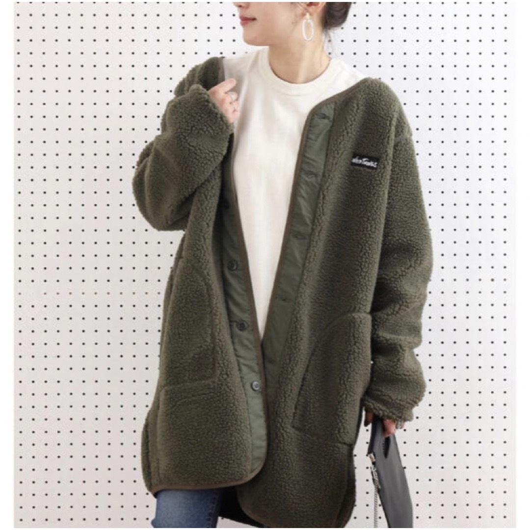 FREAK'S STORE - sale 13999 ⇊ワイルドシングス ボアノーカラーコート