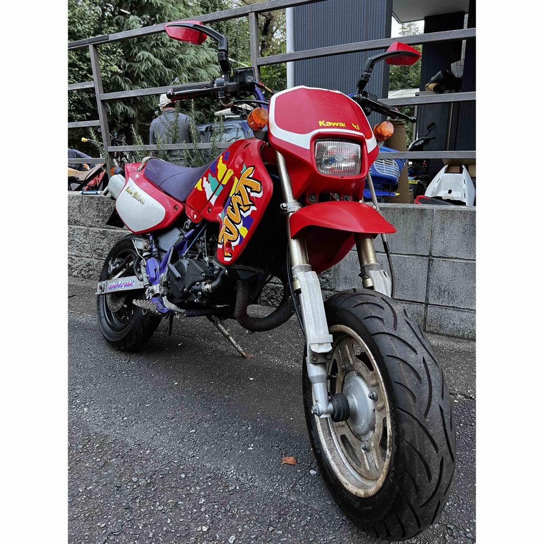 SALE！カワサキ  KSR  50cc  クラッチ付きマニュアル車  2スト車