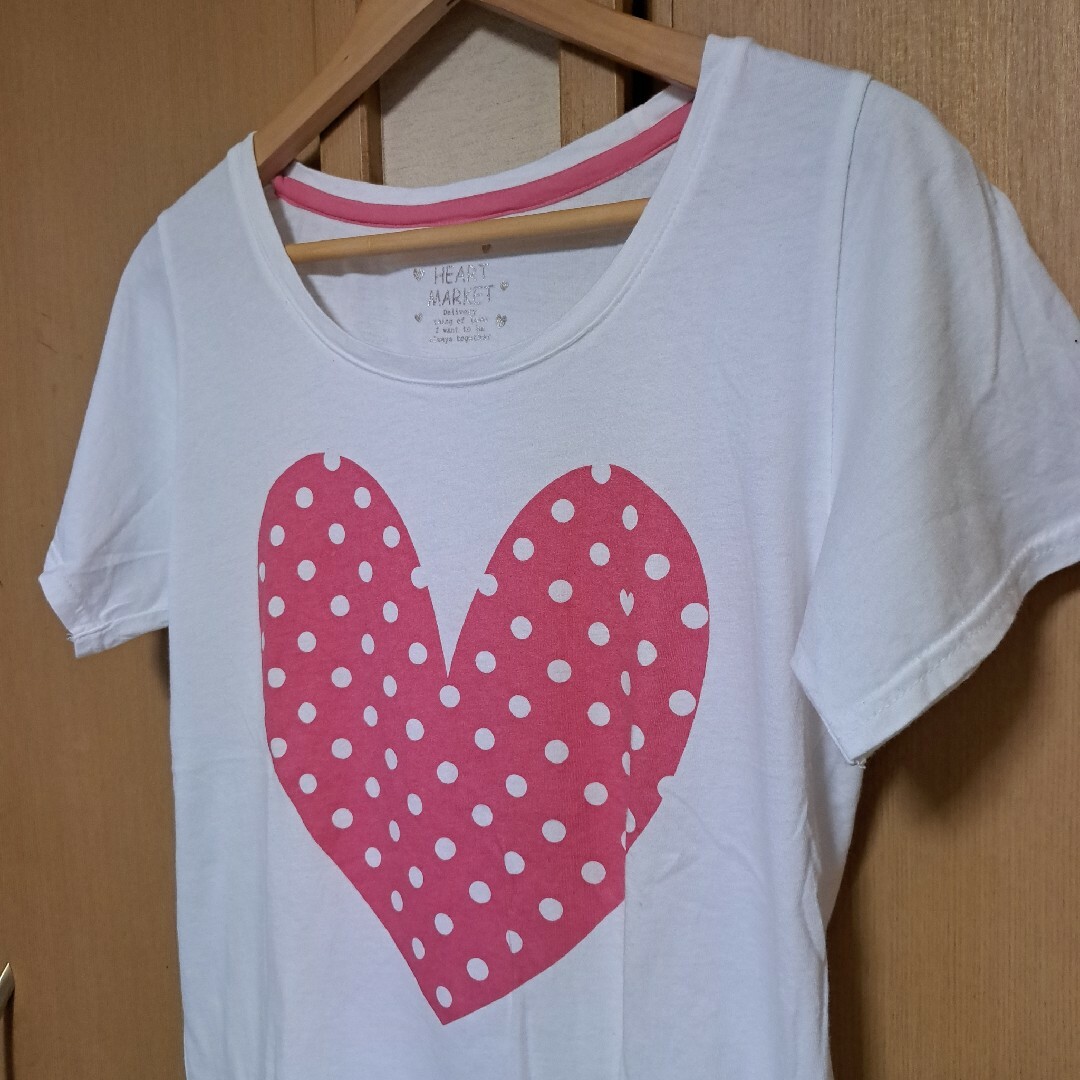 Heart Market(ハートマーケット)のハートマーケット　Tシャツ レディースのトップス(Tシャツ(半袖/袖なし))の商品写真