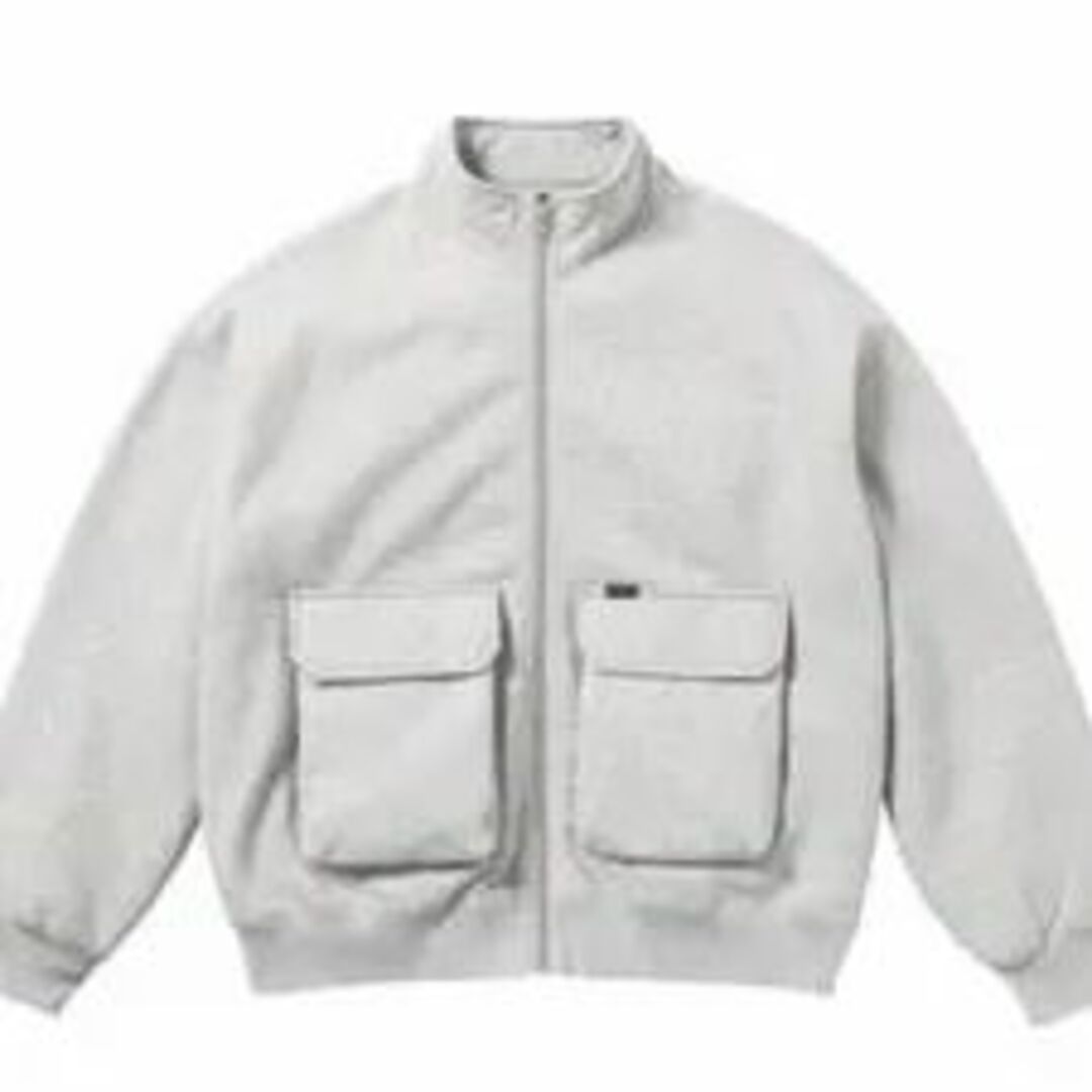 グレーサイズSupreme Cargo Pocket Zip Up Sweatshirt