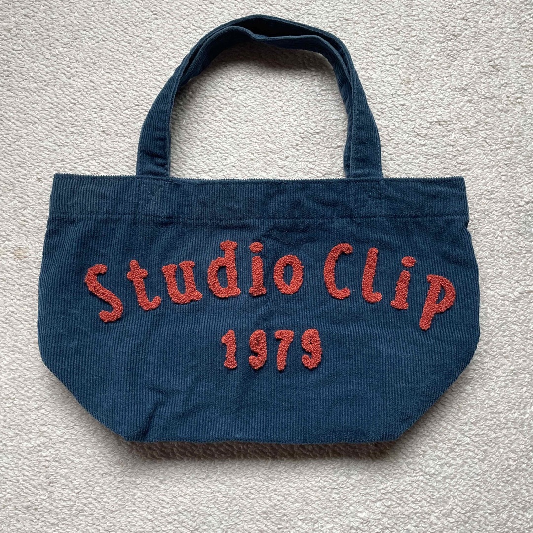 STUDIO CLIP(スタディオクリップ)のstudio clip  コーデュロイミニトート レディースのバッグ(トートバッグ)の商品写真