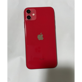 アップル(Apple)のiPhone 11 (PRODUCT)RED 64 GB(スマートフォン本体)